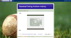 Desktop Screenshot of baseballswing-andrewmulvey.blogspot.com