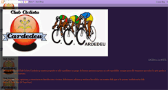 Desktop Screenshot of clubciclistacardedeu.blogspot.com