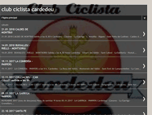 Tablet Screenshot of clubciclistacardedeu.blogspot.com