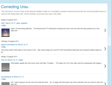 Tablet Screenshot of correctingursu.blogspot.com