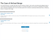 Tablet Screenshot of mikebenge.blogspot.com