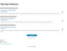 Tablet Screenshot of hip-hop-workout.blogspot.com