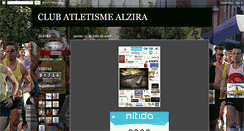 Desktop Screenshot of clubatletismealzira.blogspot.com