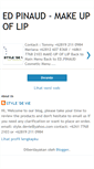 Mobile Screenshot of edpinaudcosmeticlip.blogspot.com
