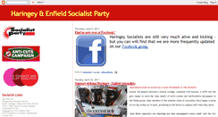 Desktop Screenshot of haringeyenfieldsocialists.blogspot.com