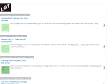Tablet Screenshot of leegibsontraining.blogspot.com