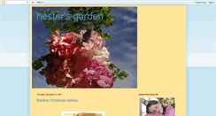 Desktop Screenshot of hestersgarden.blogspot.com