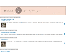 Tablet Screenshot of bellejewelrydesigns.blogspot.com