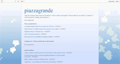 Desktop Screenshot of piazzagrandeonline.blogspot.com