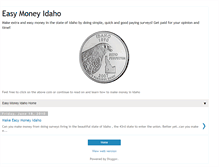 Tablet Screenshot of idaho-money-survey.blogspot.com