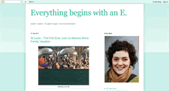 Desktop Screenshot of everythingbeginswithane.blogspot.com