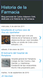 Mobile Screenshot of historiafarmacia.blogspot.com