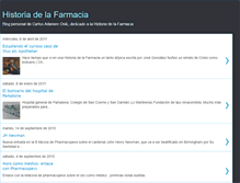 Tablet Screenshot of historiafarmacia.blogspot.com