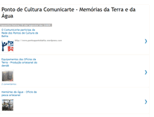 Tablet Screenshot of pontocomunicarte.blogspot.com