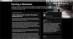 Desktop Screenshot of earninganickname.blogspot.com