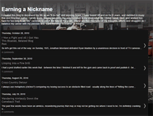 Tablet Screenshot of earninganickname.blogspot.com