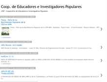 Tablet Screenshot of coopeducadorespopulares.blogspot.com
