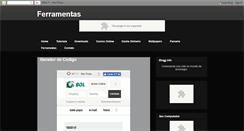 Desktop Screenshot of blogg-info-ferramentas.blogspot.com