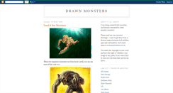 Desktop Screenshot of drawnmonsters.blogspot.com