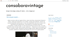 Desktop Screenshot of consaboravintage.blogspot.com