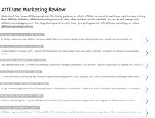 Tablet Screenshot of affiliatemarketingreview.blogspot.com