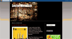 Desktop Screenshot of lectormetalico.blogspot.com