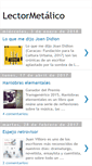 Mobile Screenshot of lectormetalico.blogspot.com