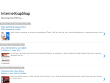 Tablet Screenshot of internetgupshup.blogspot.com