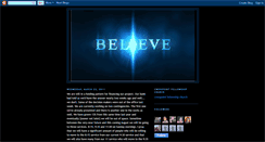 Desktop Screenshot of believeproject.blogspot.com