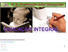 Tablet Screenshot of educacaoqueintegra.blogspot.com