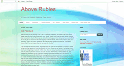 Desktop Screenshot of aboverubiesmovement.blogspot.com