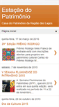 Mobile Screenshot of estacaodopatrimonio.blogspot.com