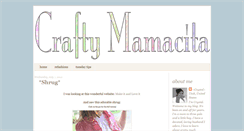 Desktop Screenshot of crafty-mamacita.blogspot.com