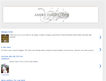 Tablet Screenshot of amersinspirations.blogspot.com