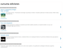 Tablet Screenshot of curcumaediciones.blogspot.com