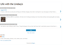 Tablet Screenshot of lifewiththelindseys.blogspot.com