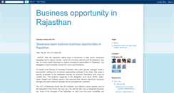 Desktop Screenshot of businessopportunityinrajasthan.blogspot.com