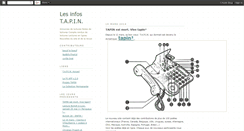 Desktop Screenshot of infostapin.blogspot.com