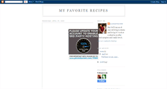 Desktop Screenshot of amiesrecipes.blogspot.com