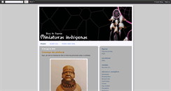 Desktop Screenshot of miniaturasindigenas.blogspot.com