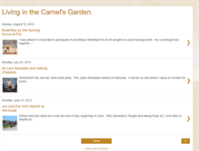 Tablet Screenshot of camelsgarden.blogspot.com
