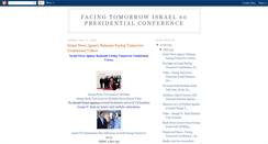 Desktop Screenshot of facingtomorrowisrael60conference.blogspot.com