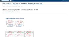 Desktop Screenshot of infobolsasdelmundo.blogspot.com