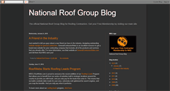Desktop Screenshot of nationalroofgroup.blogspot.com