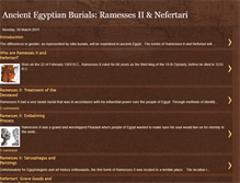 Tablet Screenshot of egyptianburials.blogspot.com