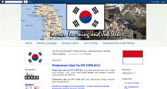 Desktop Screenshot of koreanhanguko.blogspot.com