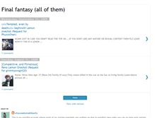 Tablet Screenshot of finalfantasylemons.blogspot.com