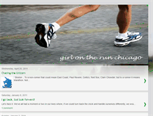 Tablet Screenshot of girlontherunchicago.blogspot.com