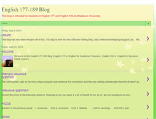 Tablet Screenshot of english177-189.blogspot.com