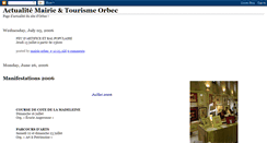 Desktop Screenshot of mairieorbec.blogspot.com
